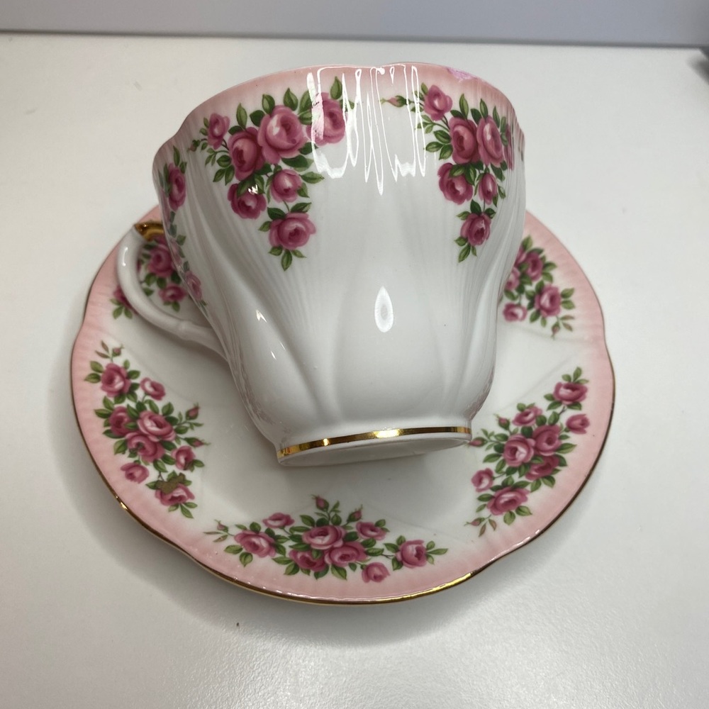 Royal Albert Dainty Dina Series Cup & Saucer Mary